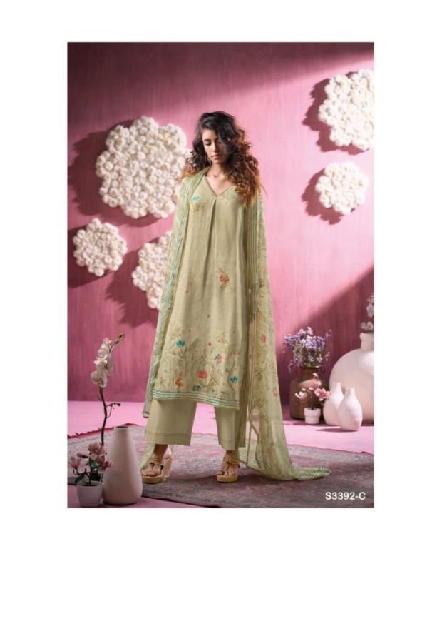 Ganga Florissa 3392 catalog wholesale salwar kameez market in Surat