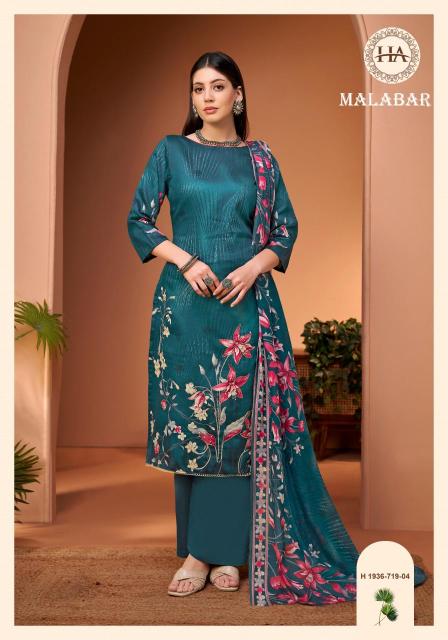 Alok suit malabar Affordable dress material wholesalers in Kolkata
