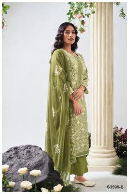 Ganga christa 3599 Surat textile market dress materials