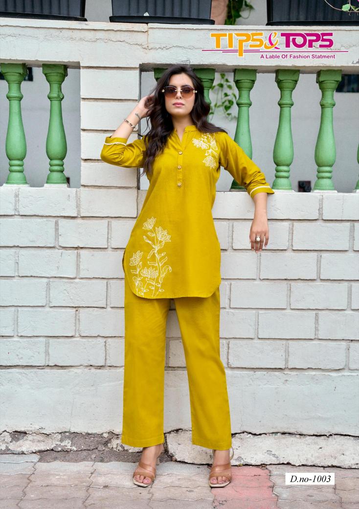 Tips & tops fabulous coord set Kurti Wholesalers near me