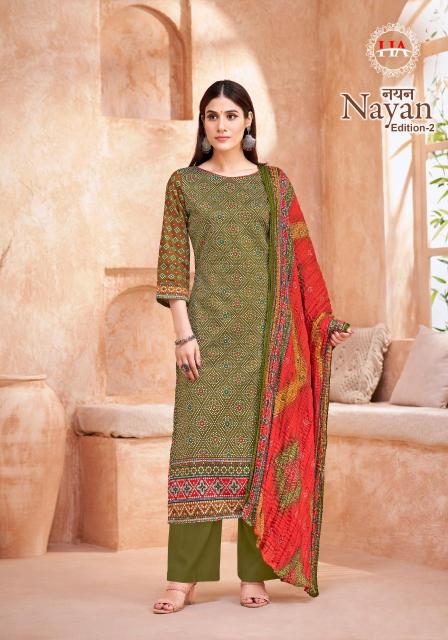Alok suit nayan 2 Dress material online shopping in Ahmedabad