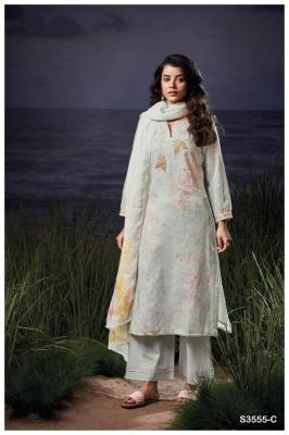 Ganga evanna 3555 Best dress material shops in Ahmedabad