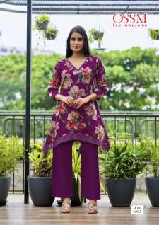 Ossm lifestyle vol 3 coord set kurti wholesale bangalore