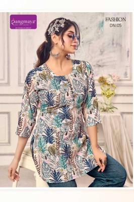 Rangmaya fashion short top Wholesale kurti suppliers in Kolkata