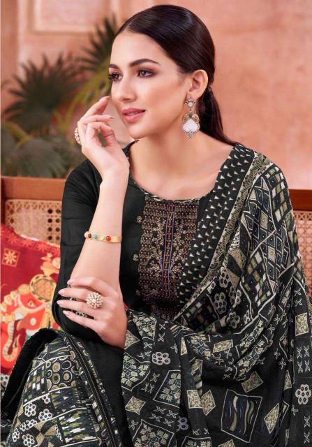 Alok Nusrat E Patiyala Vol 16 dress material wholesale market in Surat
