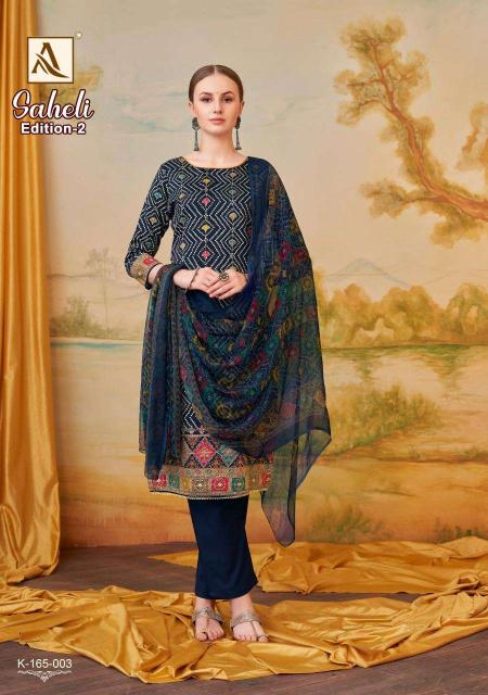 Alok Saheli Vol 2 dress material manufacturers of Dress Material Surat