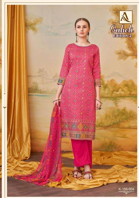 Alok Saheli Vol 2 dress material manufacturers of Dress Material Surat
