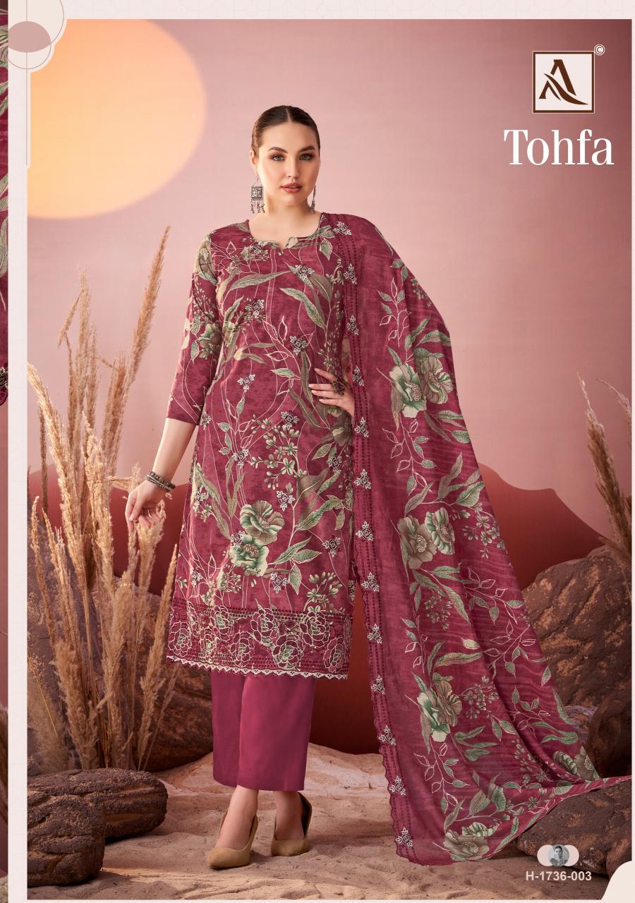 ALOK SUIT PRESENTS TOHFA DRESS MATERIAL MANUFACTURERS