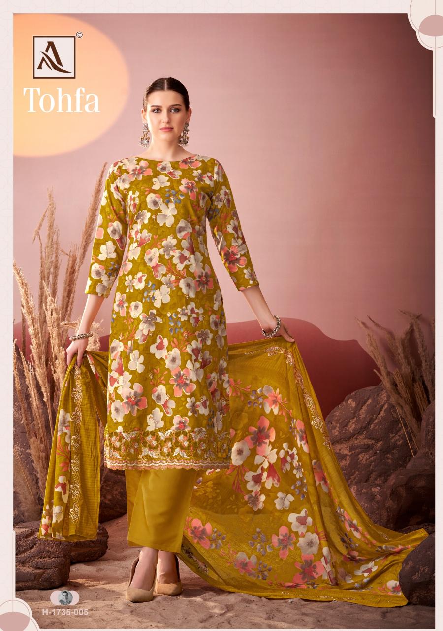 ALOK SUIT PRESENTS TOHFA DRESS MATERIAL MANUFACTURERS