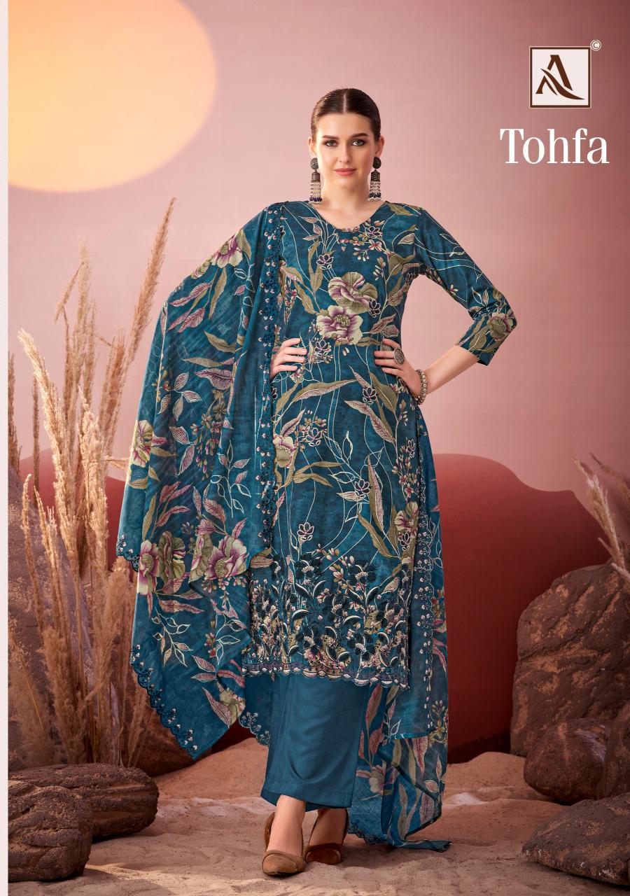ALOK SUIT PRESENTS TOHFA DRESS MATERIAL MANUFACTURERS