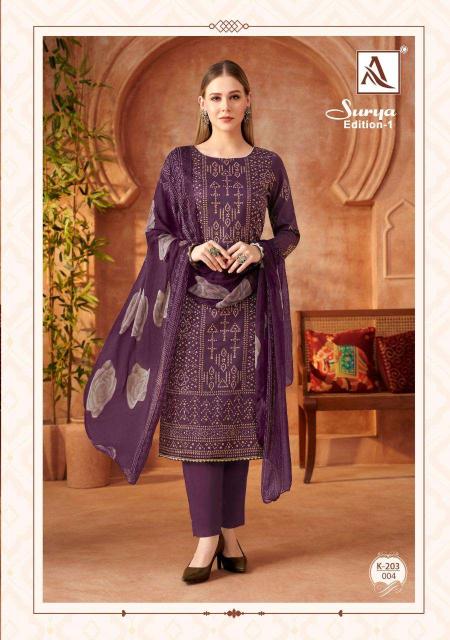 Alok Surya dress material wholesalers in Surat