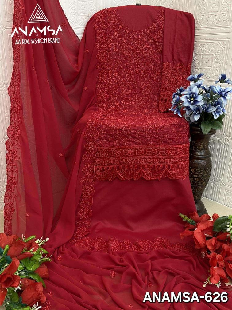 Anamsa 626 Pakistani suits wholesale manufacturers of Pakistani Suits in Surat