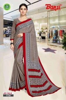 Bansi Jio Silk saree wholesalers in Surat