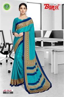Bansi Jio Silk saree wholesalers in Surat
