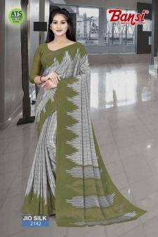 Bansi Jio Silk saree wholesalers in Surat