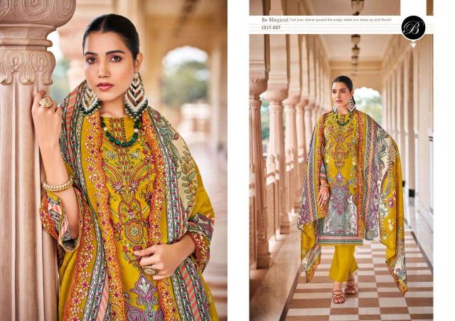 Belliza Guzarish Vol 18 dress materials wholesalers of Dress material in Surat