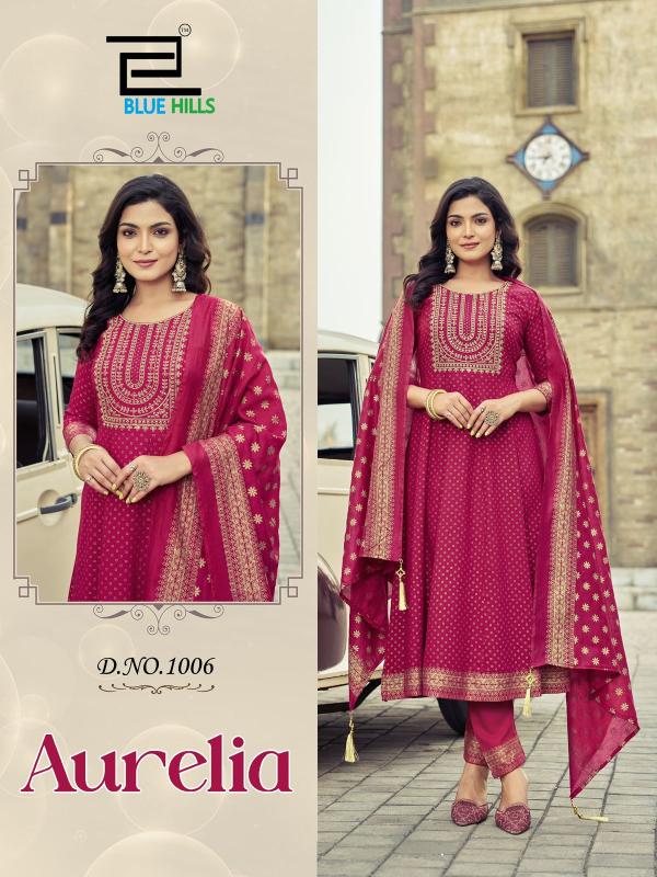 BLUE HILLS PRESENTS AURELIA BRANDED KURTI MANUFACTURERS