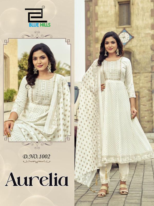 BLUE HILLS PRESENTS AURELIA BRANDED KURTI MANUFACTURERS