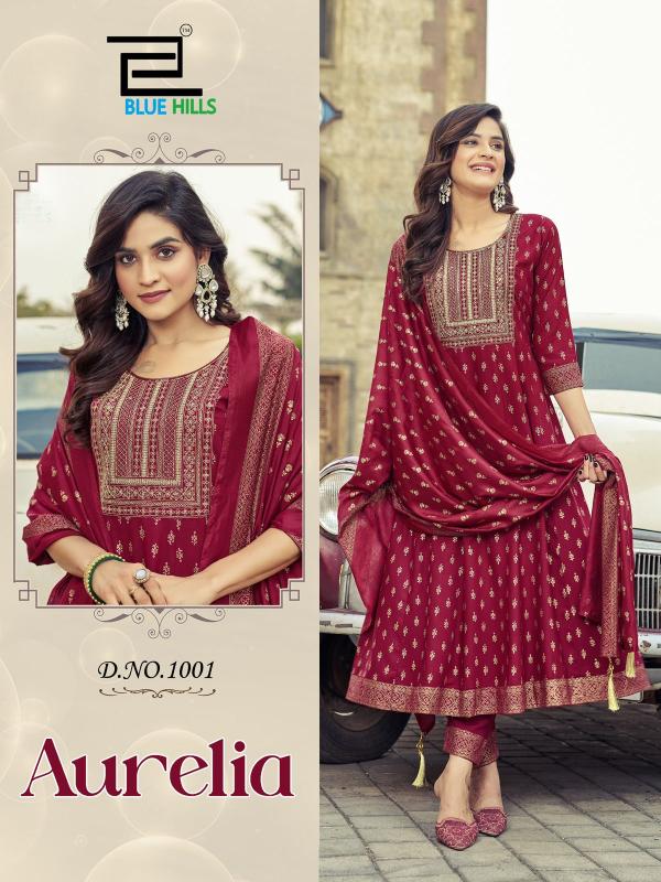 BLUE HILLS PRESENTS AURELIA BRANDED KURTI MANUFACTURERS