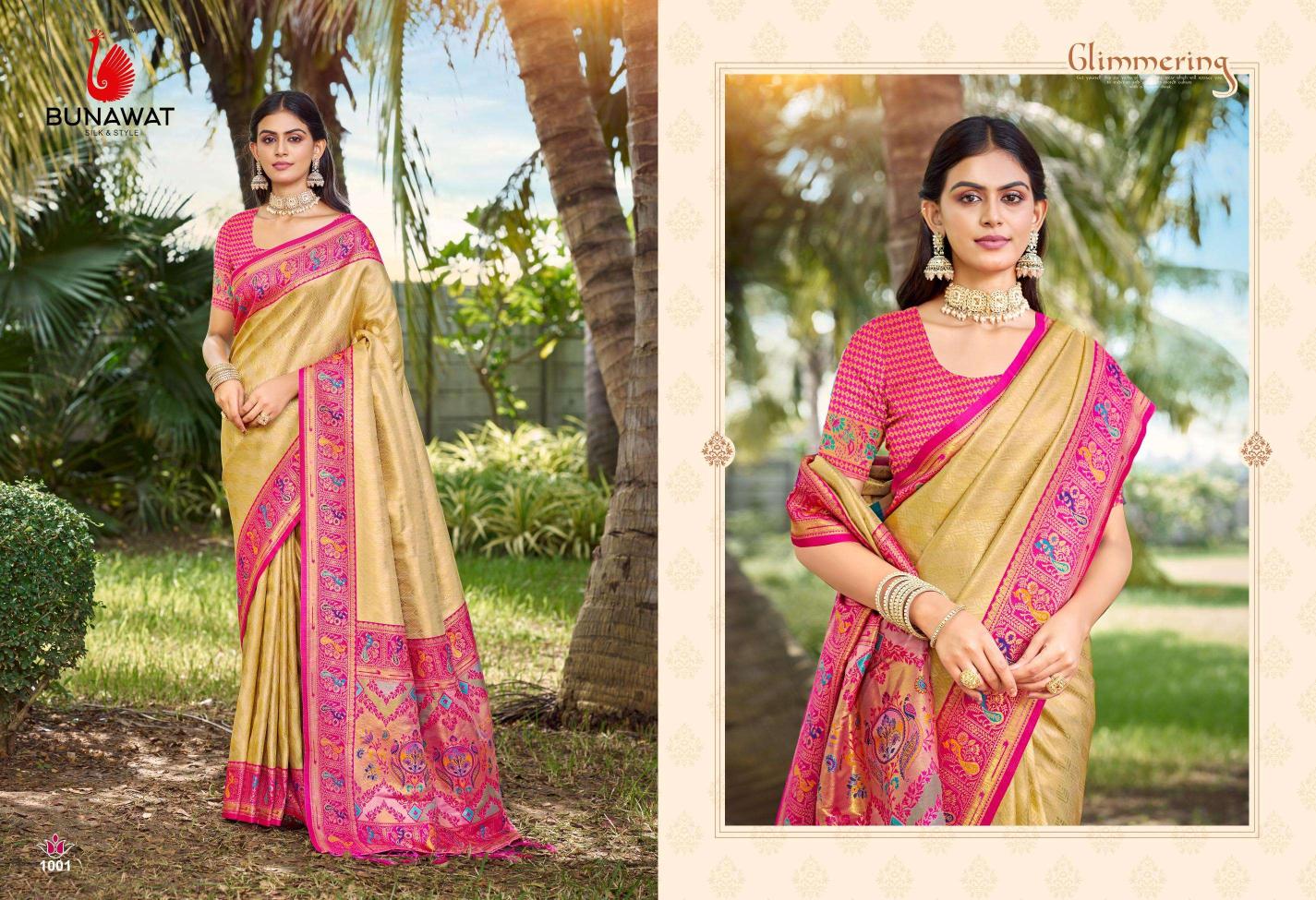 Bunawat Gajal Silk Traditional Wear New Designer Silk Sarees Collection in Surat