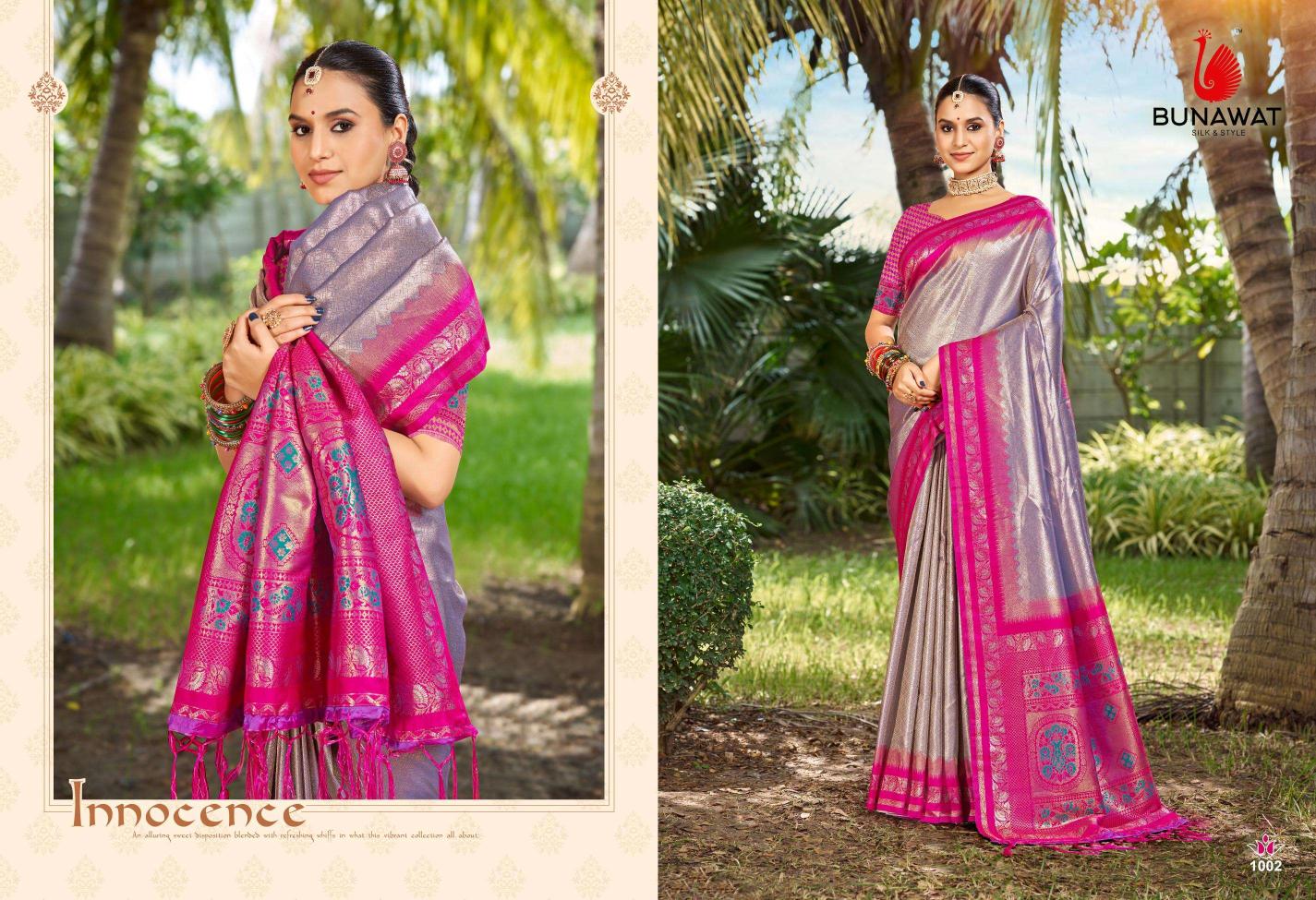 Bunawat Gajal Silk Traditional Wear New Designer Silk Sarees Collection in Surat