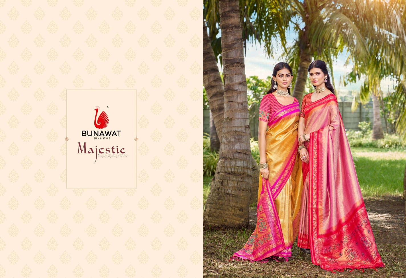 Bunawat Gajal Silk Traditional Wear New Designer Silk Sarees Collection in Surat