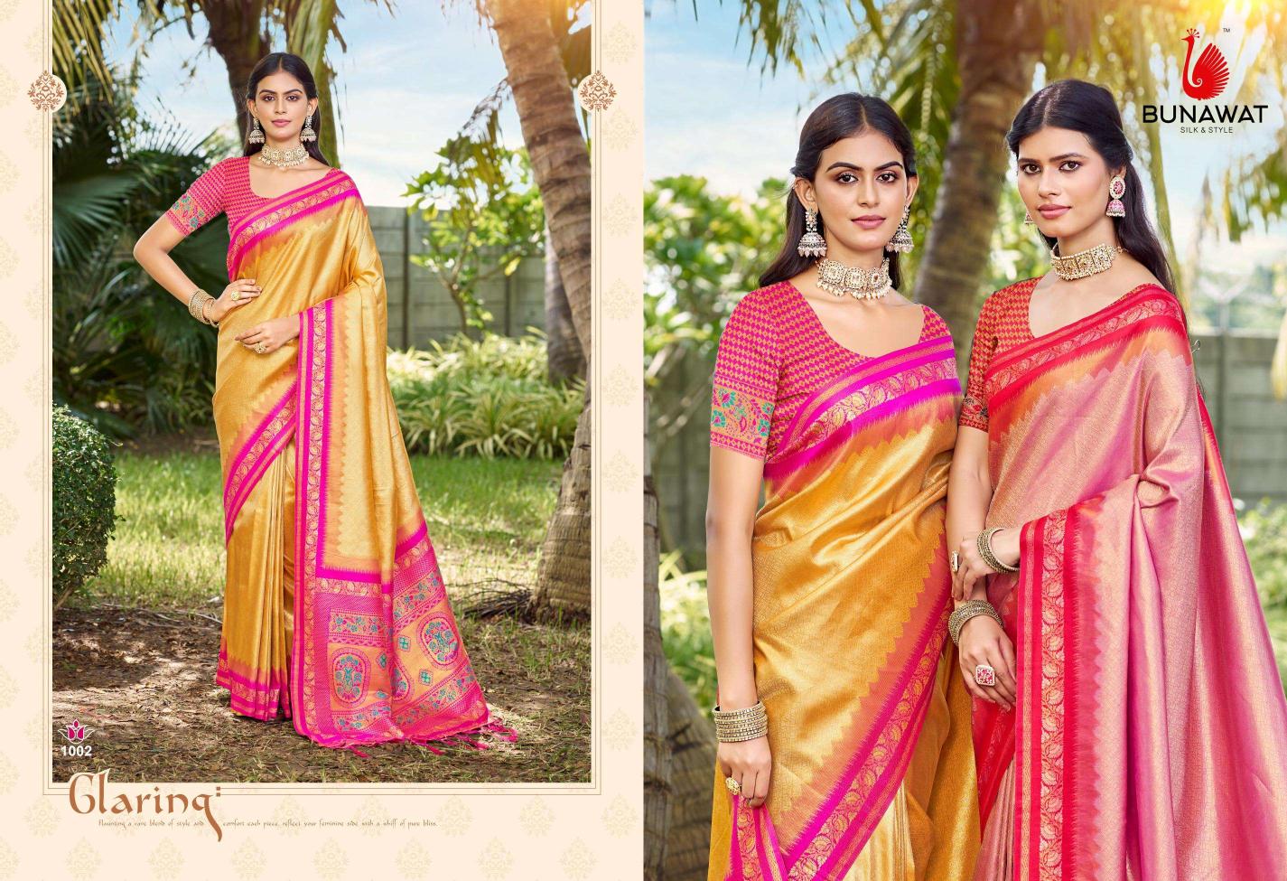 Bunawat Gajal Silk Traditional Wear New Designer Silk Sarees Collection in Surat