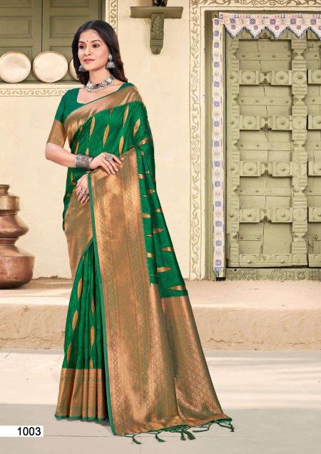 Bunawat Pinkvilla Traditional Wear New Designer Silk Sarees Collection in Surat