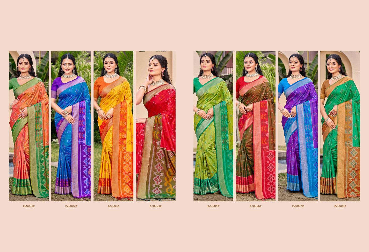 Bunawat Pochampalli Silk Vol-2 Festival Wear Designer Silk Sarees Collection inn Surat