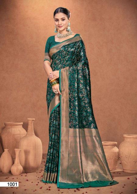 Bunawat Rajwadi Party Wear Exclusive Designer Silk Sarees Collection wholesalers in Surat