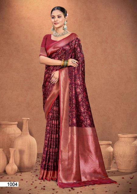 Bunawat Rajwadi Party Wear Exclusive Designer Silk Sarees Collection wholesalers in Surat