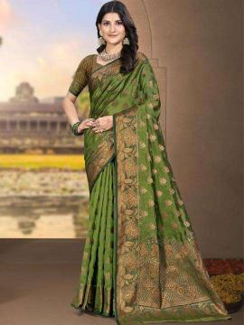 Bunawat Shakuntala Vol-2 wedding festival wear silk fabric saree collection India
