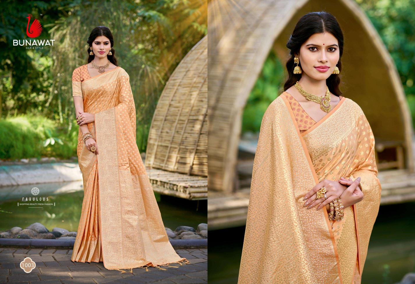 Bunawat Shrinidhi Party Wear Exclusive Designer Silk Sarees Collection India