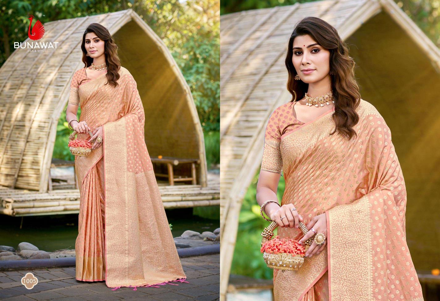 Bunawat Shrinidhi Party Wear Exclusive Designer Silk Sarees Collection India