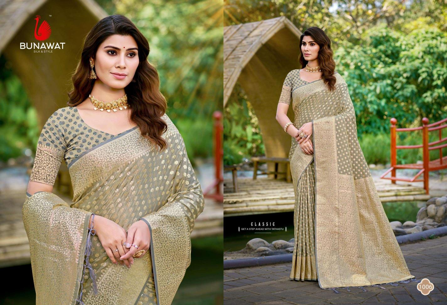 Bunawat Shrinidhi Party Wear Exclusive Designer Silk Sarees Collection India