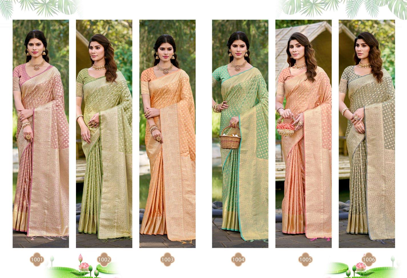 Bunawat Shrinidhi Party Wear Exclusive Designer Silk Sarees Collection India