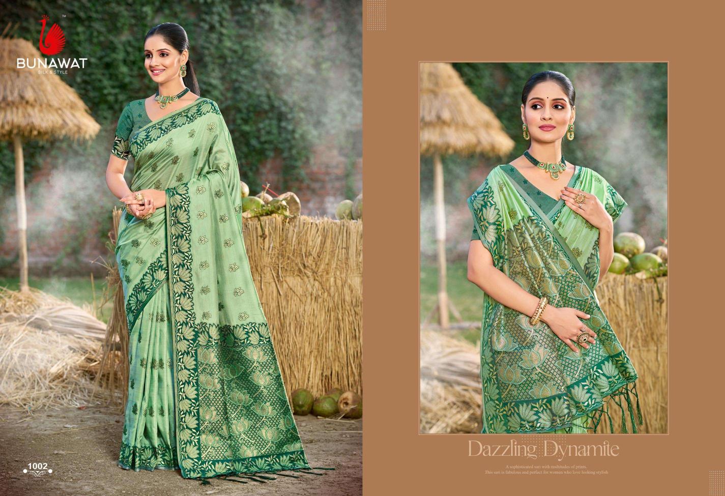 Bunawat Srileela Silk Wedding Wear New Designer Silk Sarees Collection India