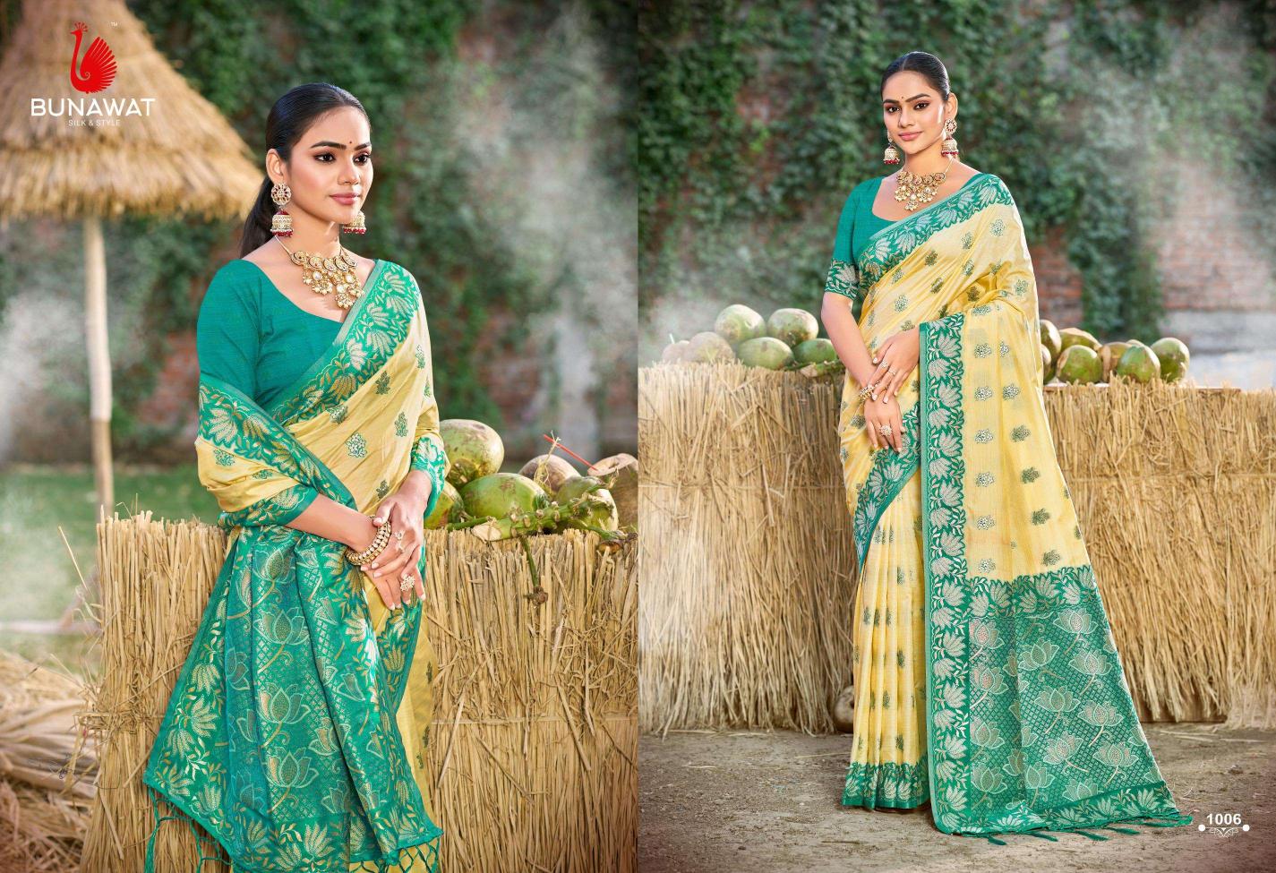 Bunawat Srileela Silk Wedding Wear New Designer Silk Sarees Collection India