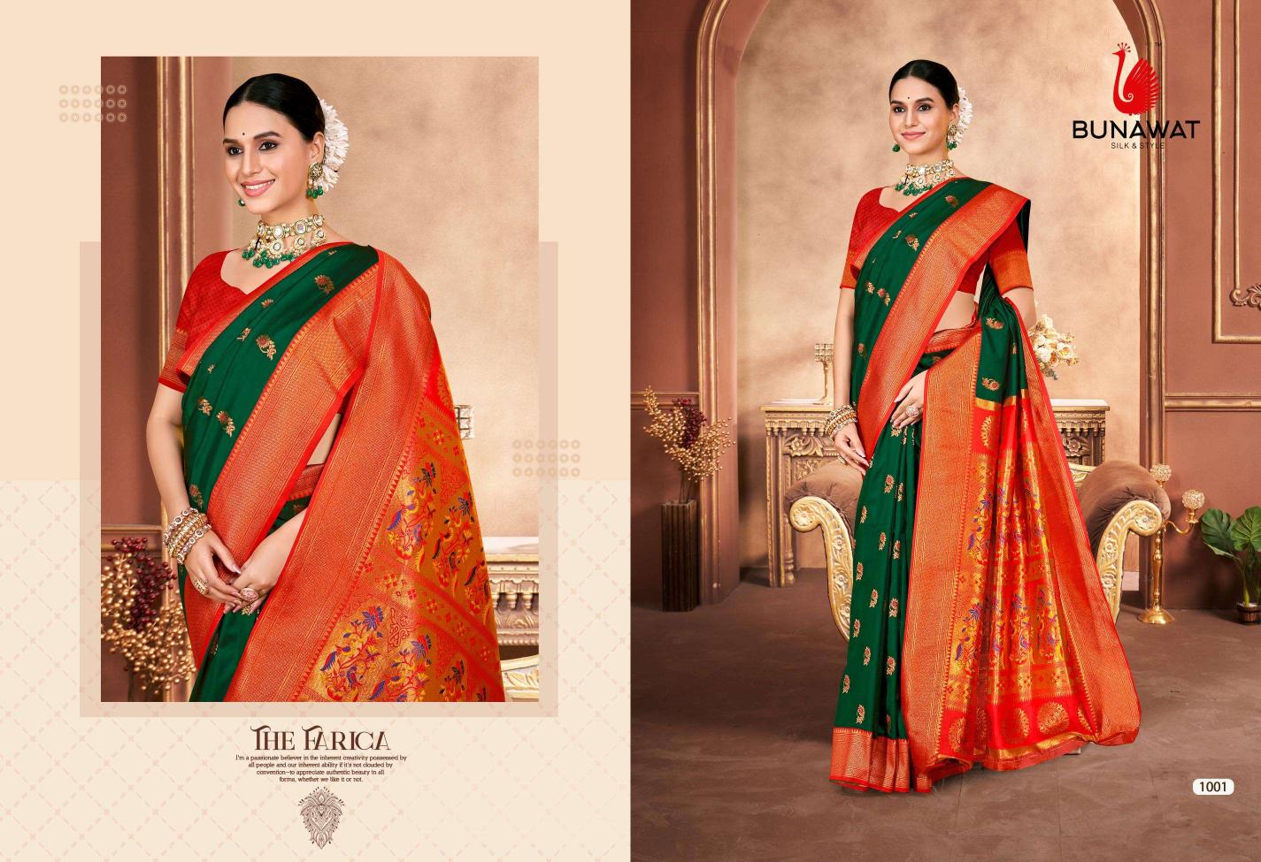 Bunawat Subhkala Silk Festival Wear New Designer Silk Sarees Collection in Surat