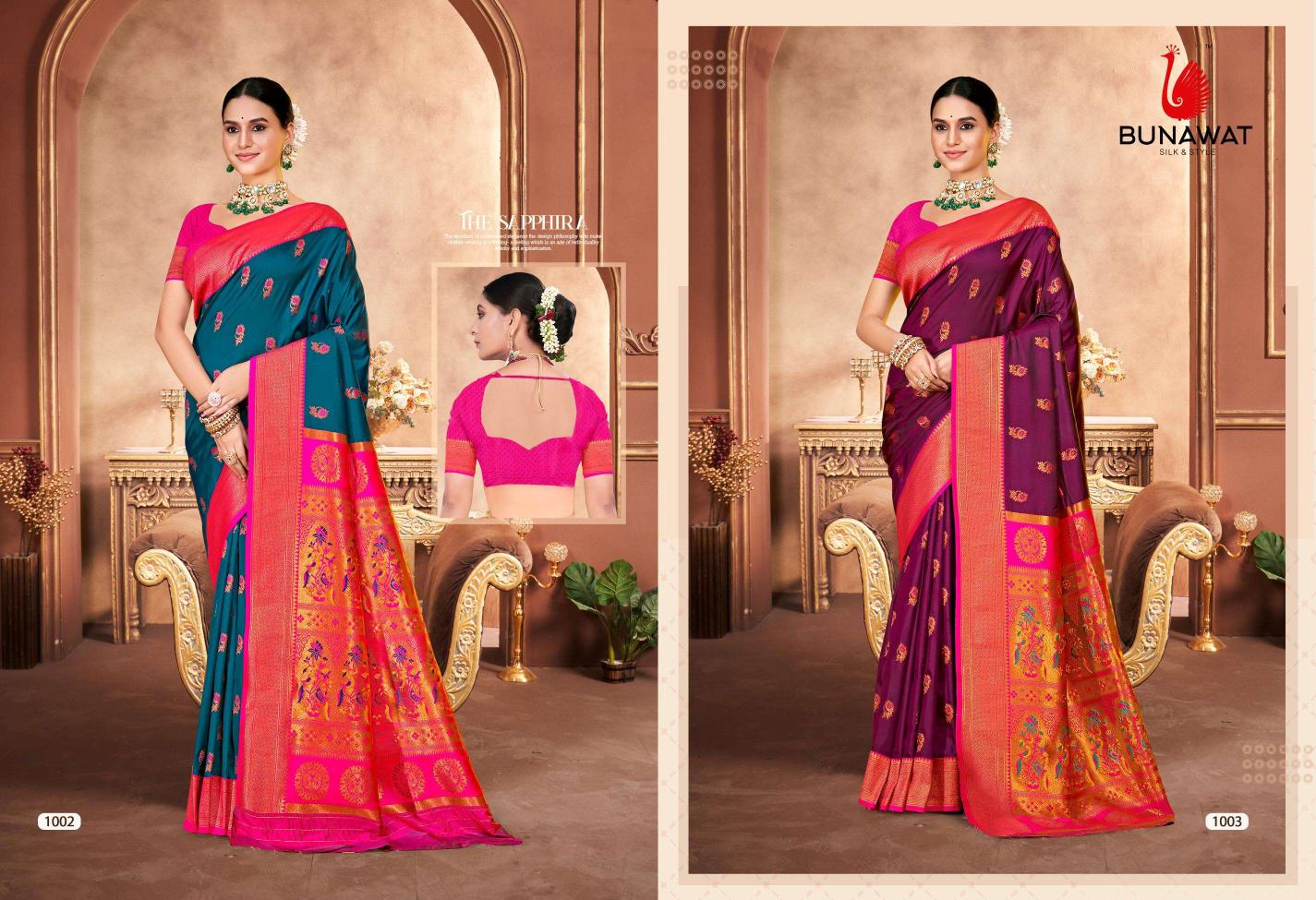 Bunawat Subhkala Silk Festival Wear New Designer Silk Sarees Collection in Surat