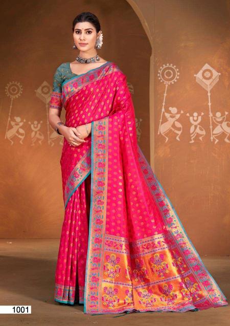 Bunawat Sunflower Silk Festival Wear Designer Silk Sarees Collection in Surat