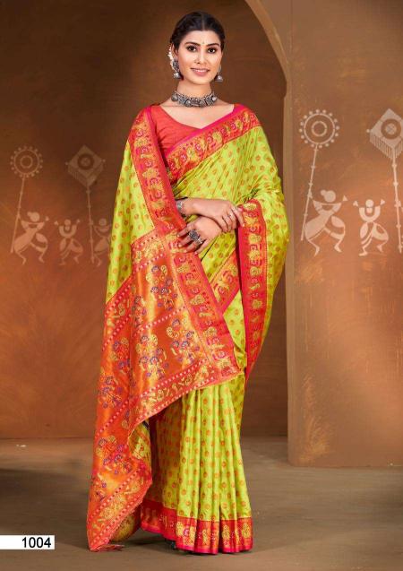 Bunawat Sunflower Silk Festival Wear Designer Silk Sarees Collection in Surat