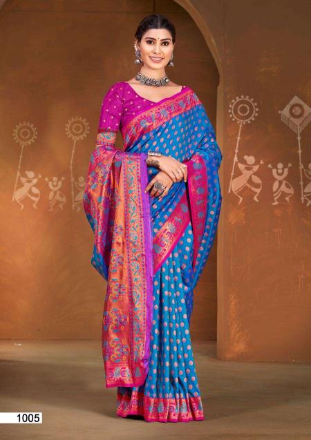 Bunawat Sunflower Silk Festival Wear Designer Silk Sarees Collection in Surat