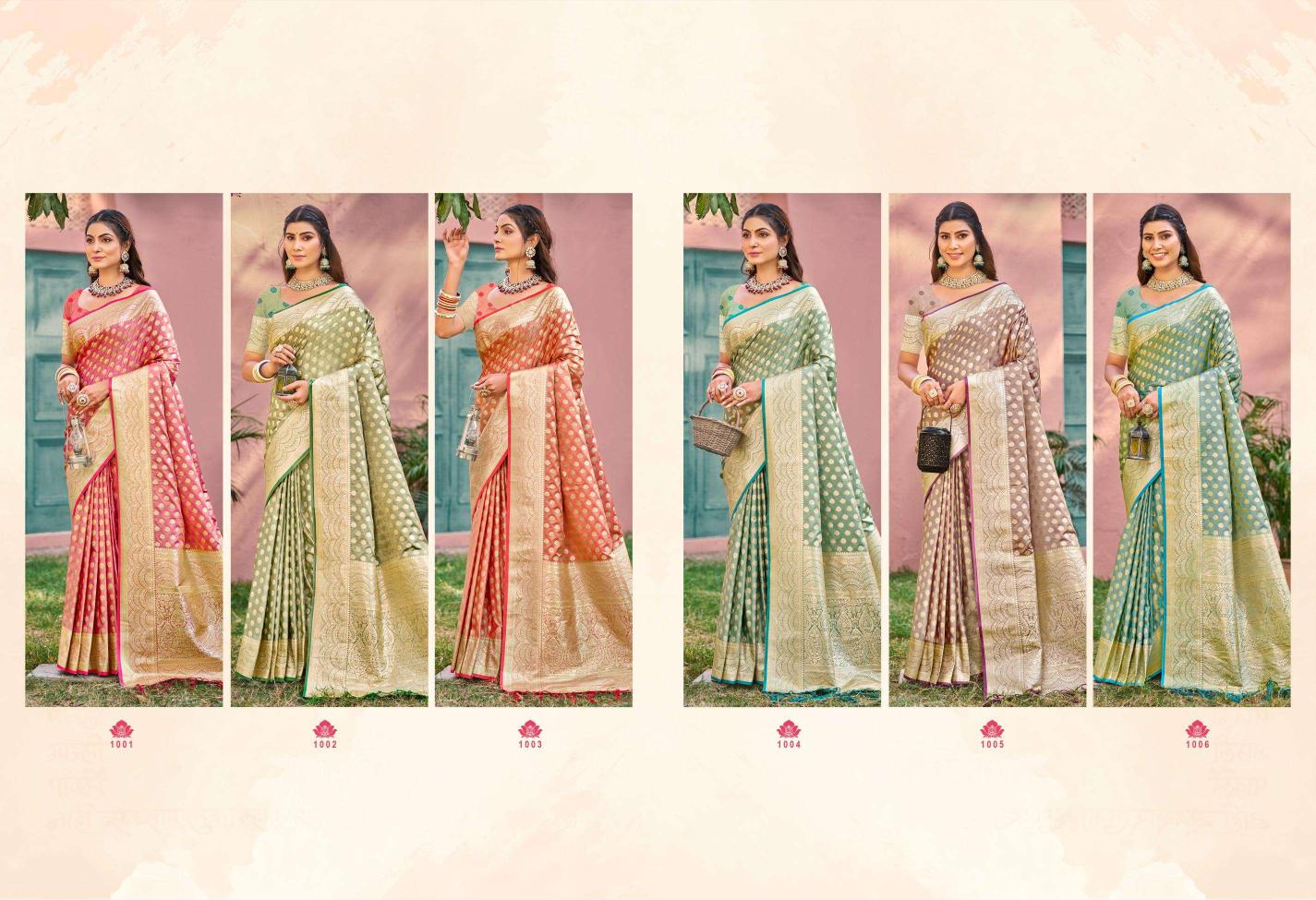 Bunawat Ujwala New Designer Festival Wear Silk Sarees Collection with wholesale Price in Surat