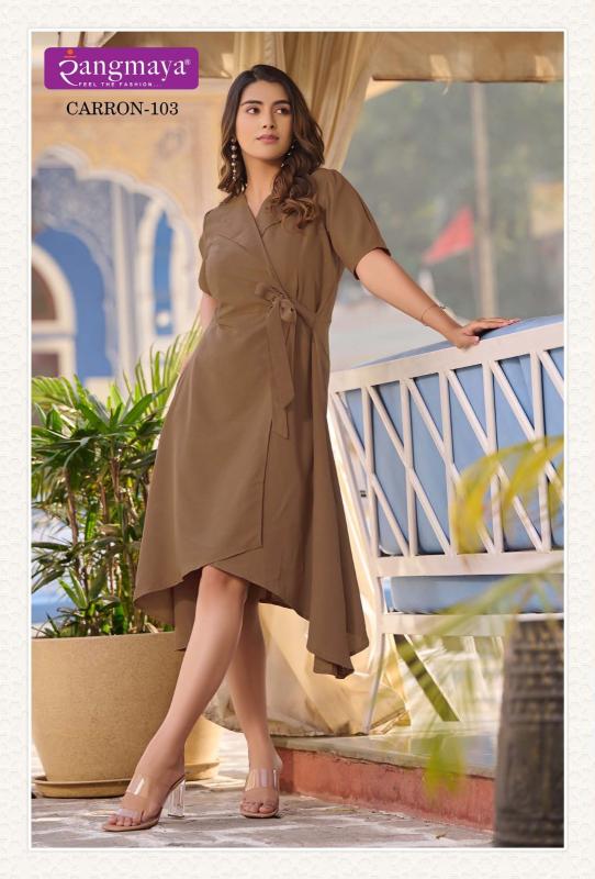 CAROON INDO WESTERN KURTI MANUFACTURERS IN INDIA