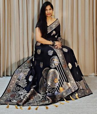 Dazira Komal Vol 1 Soft Banarasi Khadi Georgette Silk Saree Wholesaler in Surat