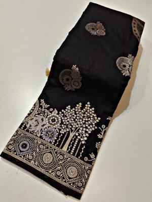 Dazira Komal Vol 1 Soft Banarasi Khadi Georgette Silk Saree Wholesaler in Surat