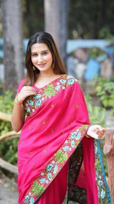 Dazira Semi Tussar Silk saree wholesale market in Surat