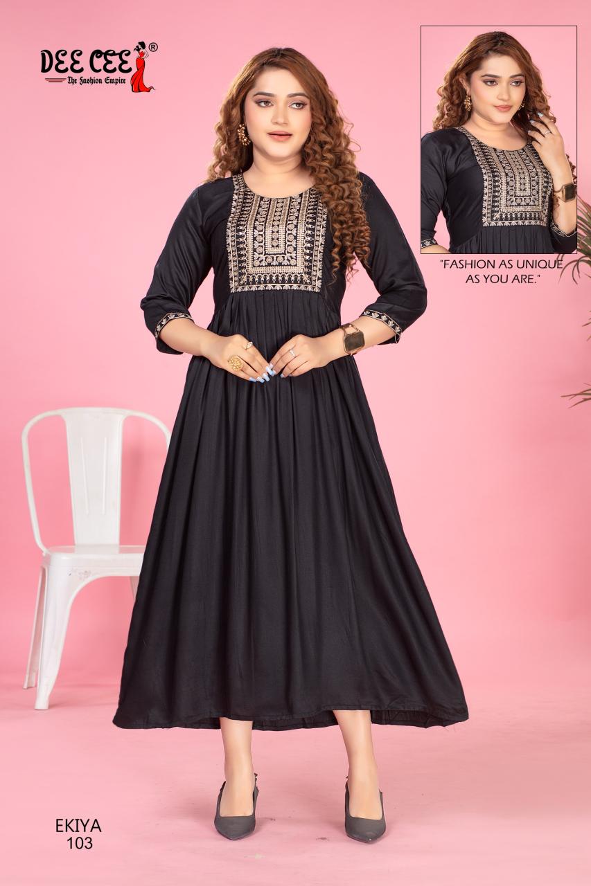DEECEE BRAND EKIYA WHOLESALE KURTI MANUFACTURERS
