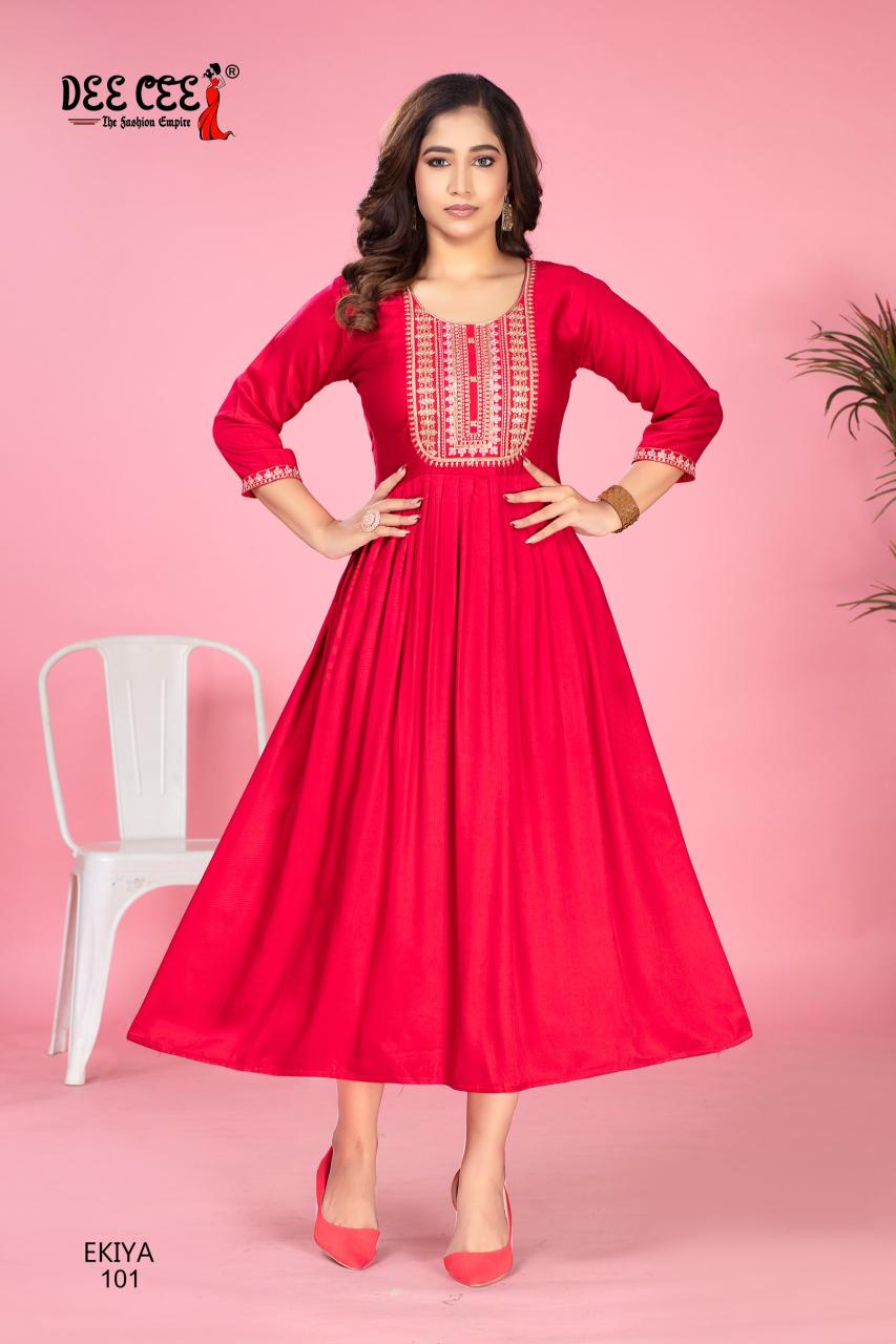 DEECEE BRAND EKIYA WHOLESALE KURTI MANUFACTURERS